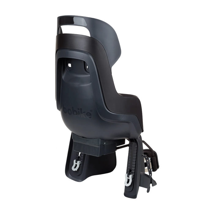 Детское велокресло Bobike GO Frames RS Reclining System - rear bicycle seat for frame Urban Black (8012700008)