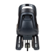 Детское велокресло Bobike GO Frames RS Reclining System - rear bicycle seat for frame Urban Black (8012700008)
