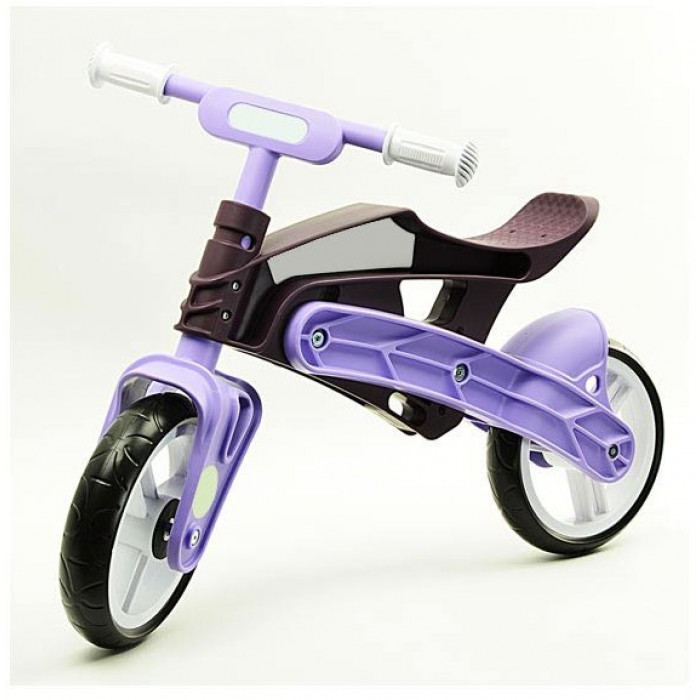 Беговел Real Baby, коричнево-фиолетовый (KB7500/PURPLE/BROWN)