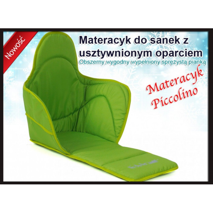 1081 Матрас(длинный) к санкам PICCOLINO і PICCOLINO Xdrive (салатовый) (TORG10811840)
