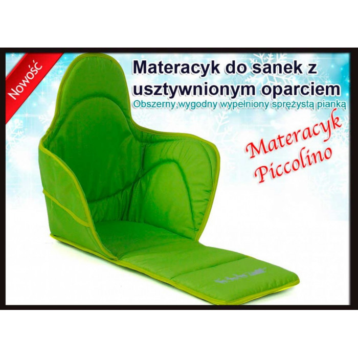1081 Матрас(длинный) к санкам PICCOLINO і PICCOLINO Xdrive (салатовый) (TORG10811840)