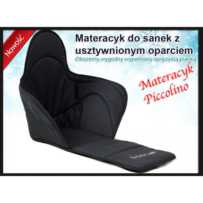 1081 Матрас(длинный) к санкам PICCOLINO і PICCOLINO Xdrive (серый) (TORG10811841)