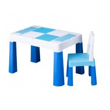 910 Комплект детской мебели Tega Baby MULTIFUN (стол + стульчик)  (синий(Blue)) (TORG9102726)