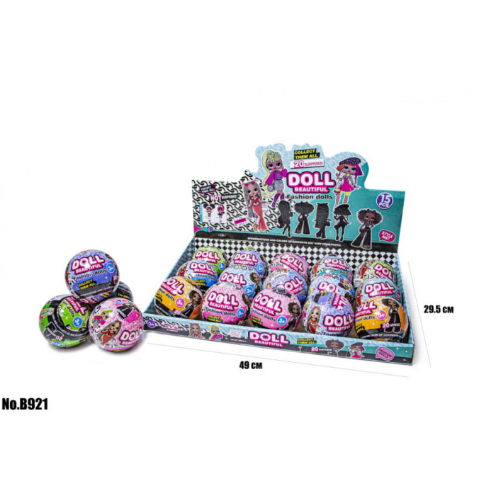 Детская Кукла B921 Doll Beautiful Fashion Шар (1009136550)
