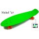Penny Board Nickel 27" Green Светящиеся колеса (1429120289)
