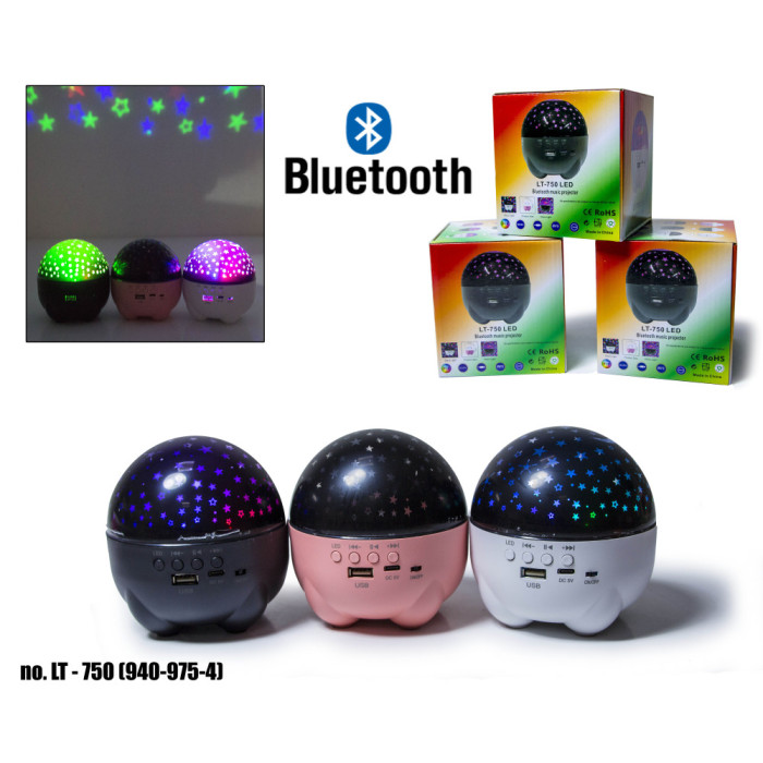 Ночник Проектор LT-750 Bluetooth (1521194536)