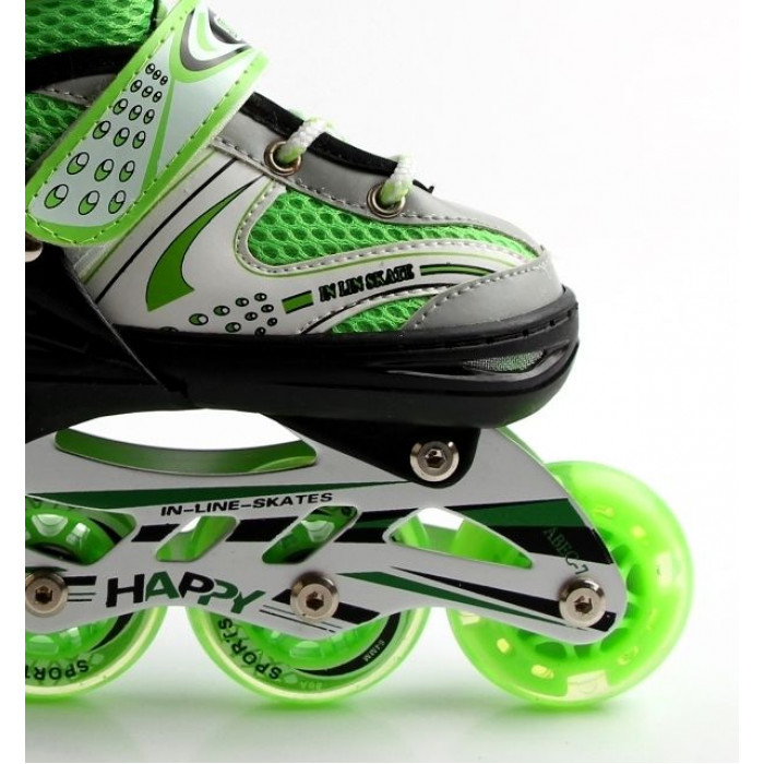 Ролики Happy Light green размер 29-33 (1533165018-S)