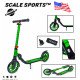 Двухколесный Самокат Scale Sports SS-17 Зеленый (1592133102)