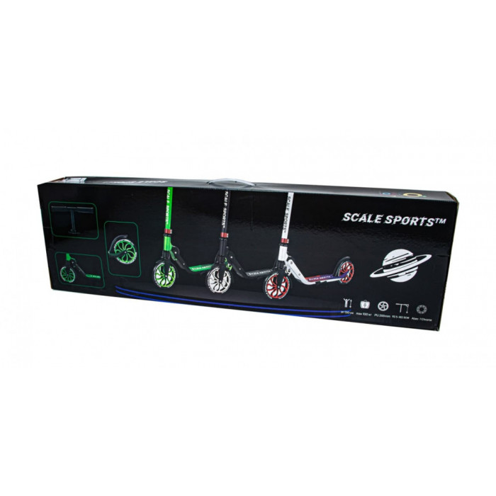 Двухколесный Самокат Scale Sports SS-17 Зеленый (1592133102)