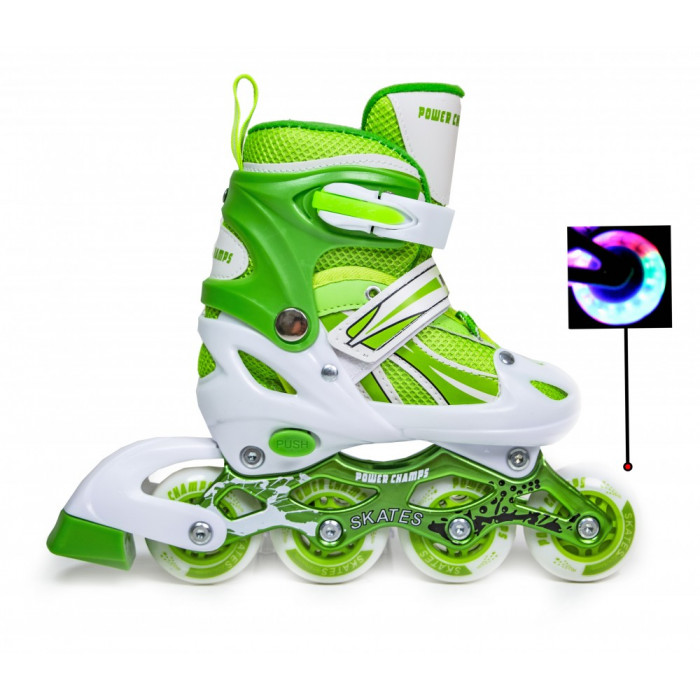 Ролики Power Champs Green размер 29-33 (1599616271)