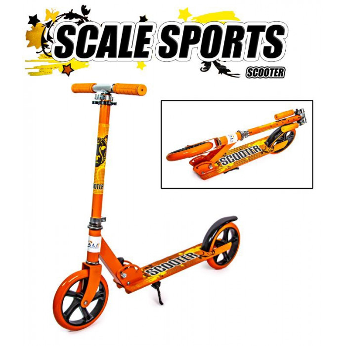 Двухколесный самокат Складной Scooter 460 Orange (1843493908)