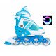 Ролики Caroman Sport Бирюзовый, размер 31-35 (1859825910)
