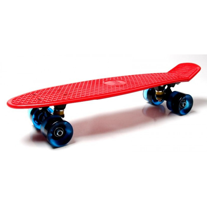 Penny Board. Red. Светящиеся колеса. (1905288341)