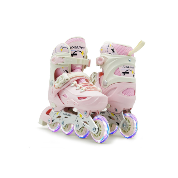Ролики Scale Sports Pink LF 605, размер 29-33 (2011782854)