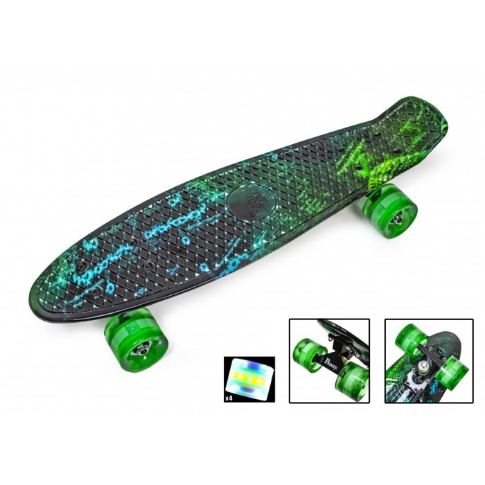 Penny Board "H20" Светящиеся колеса (2080721930)
