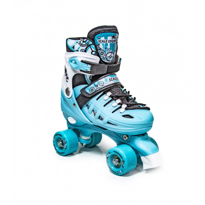 Раздвижные ролики квады Scale Sports Mint, размер 29-33 (2133578527)