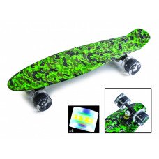 Penny Board "Military" Светящиеся колеса (227429845)