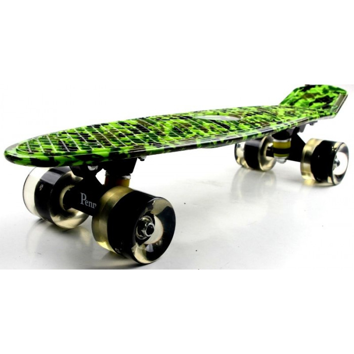 Penny Board "Military" Светящиеся колеса (227429845)