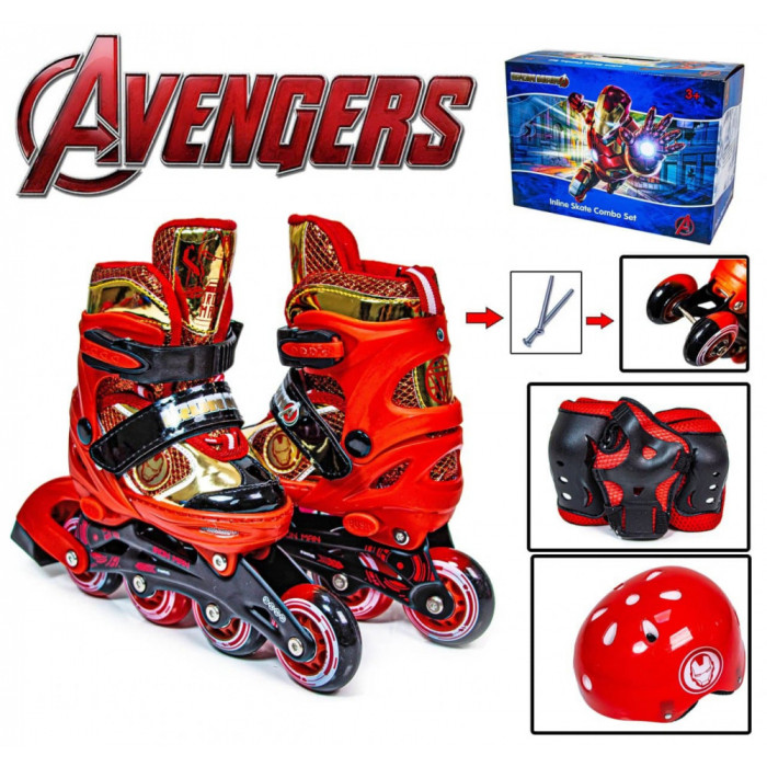 Набор Роликов Marvel Iron Man 31-34 (30782585)