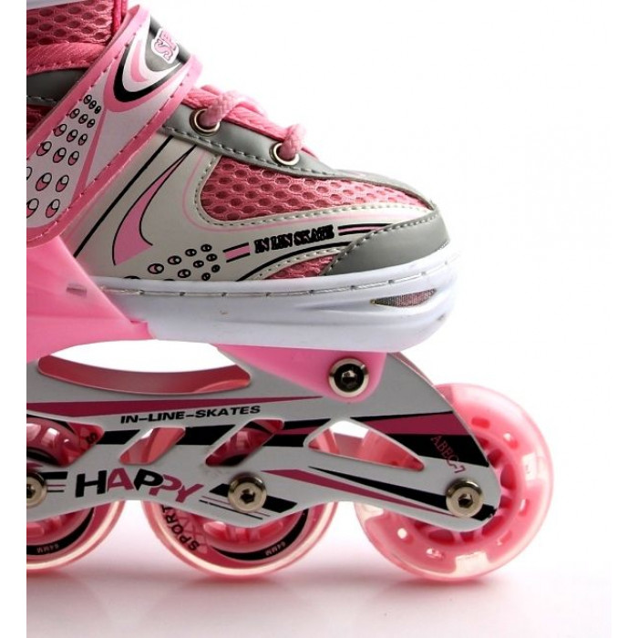 Ролики Happy Pink размер 29-33 (518333674-S)