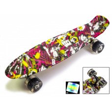 Penny Board "Deck" Светящиеся колеса (64017368)