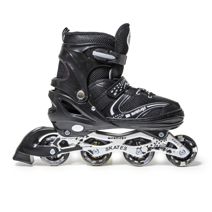 Ролики Happy Black XL размер 43-46 (692937574)
