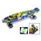Penny Board "Cool Draft" Joker Светящиеся колеса (716693028)