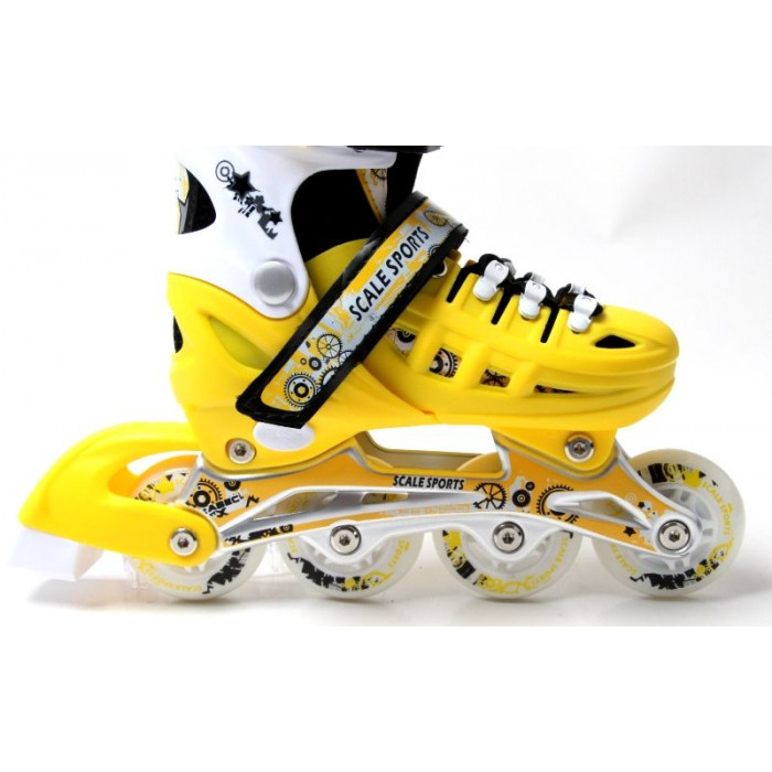 Ролики Scale Sports  Yellow LF 905, размер 29-33 (748527067-S)