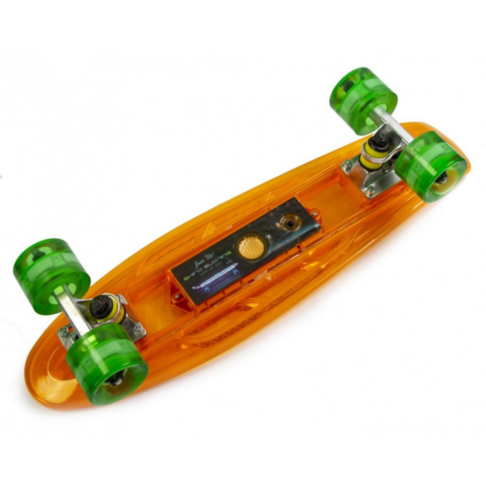 Penny "Fish Skateboard Original" Orange Музыкальная и светящаяся дека (761760009)