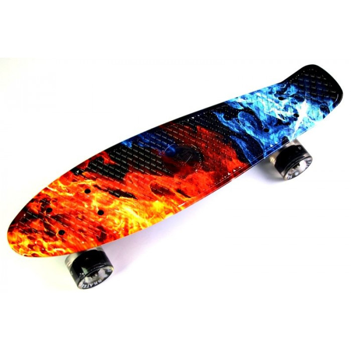 Penny Board "Fish" Fire and Ice (833333694)