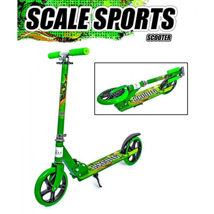 Двухколесный самокат Складной Scooter 460 Green (909184801)