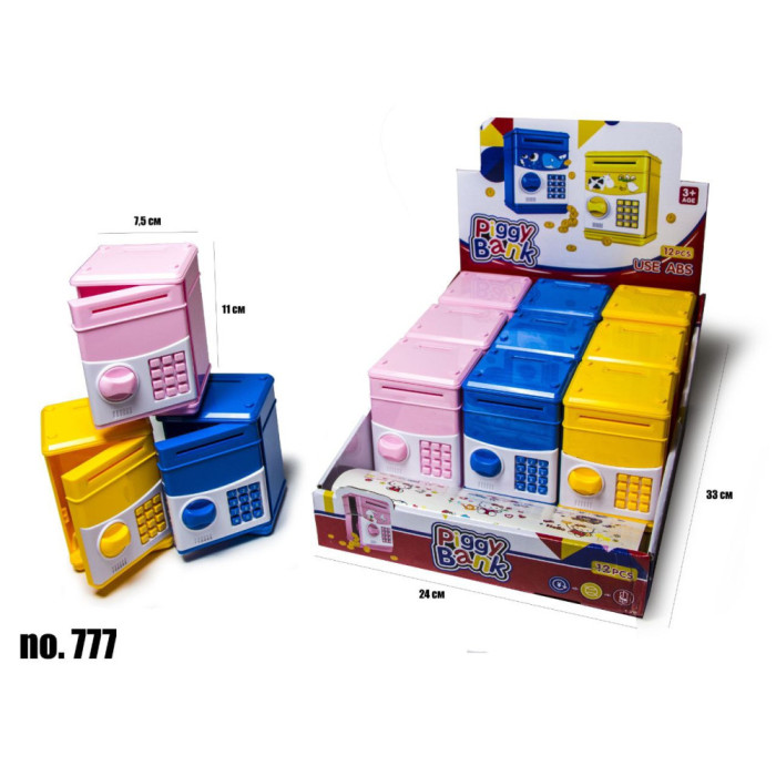 Сейф Копилка Механическая 777 (92680634)