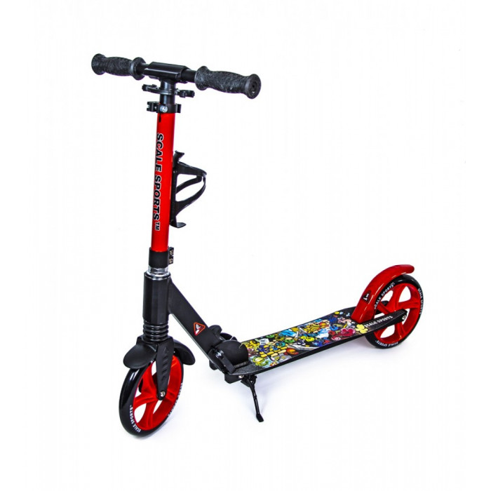 Самокат Scale Sports SS-15 двухколесный 200 мм Red (SS-15 Red)