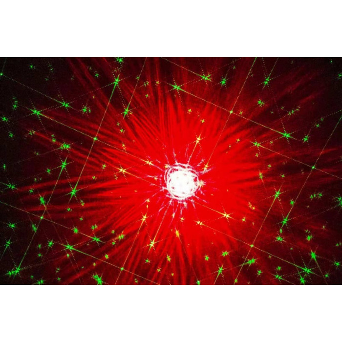 Новогодний уличный лазерный проектор 2 цвета  X-Laser XX-LS-807 RGB с ДУ (X-Laser XX-LS-807 RGB(02))