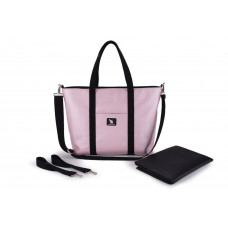 Сумка для коляски Cottonmoose Shopper 750/146 pearl pink leather рожевий пудра (623607)