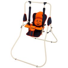 Гойдалка Babyroom Casper графіт / помаранчевий (624570)