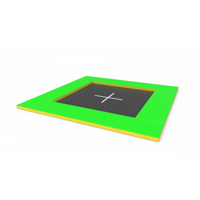 Грунтовий батут KIDIGO 2,4х2,4 (222701)