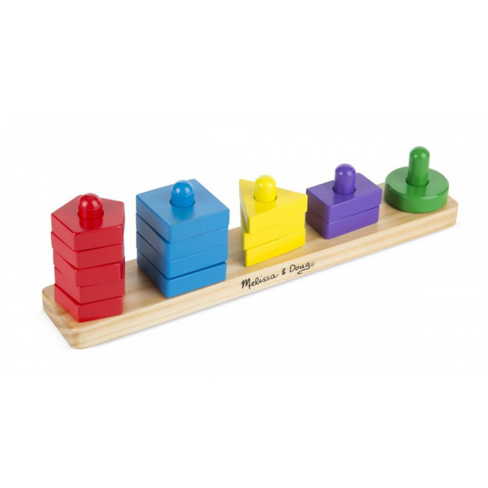 Дерев'яні пірамідки на платформі Melissa&Doug (MD10379)