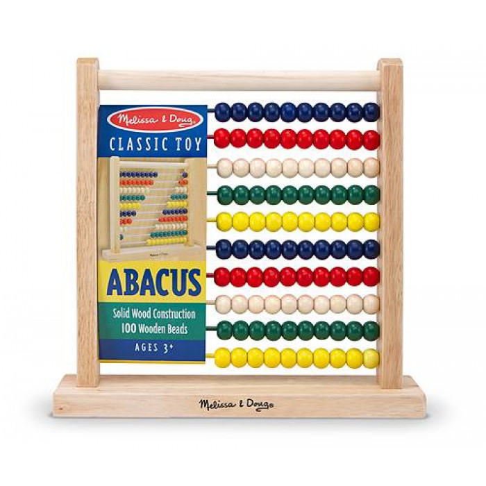 Дитячі дерев'яні рахівниці Melissa&Doug (MD493) (MD10493)