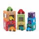 Набір блоків-кубів "Автомобілі і гаражі" Melissa&Doug (MD12435)