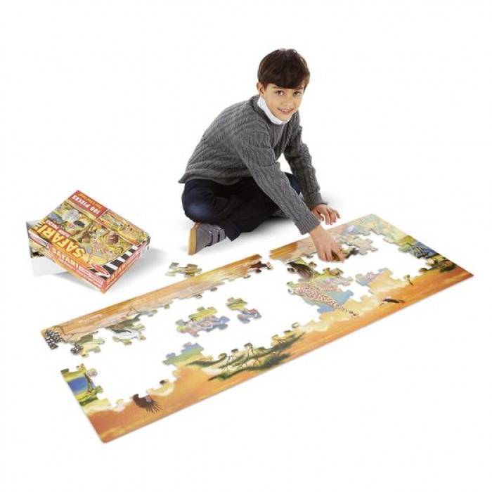 Мега-пазл "Сафарі", 100 елементів Melissa&Doug (MD12873)