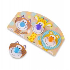 Перший формовий пазл "Тварини сафарі" Melissa&Doug (MD13439)