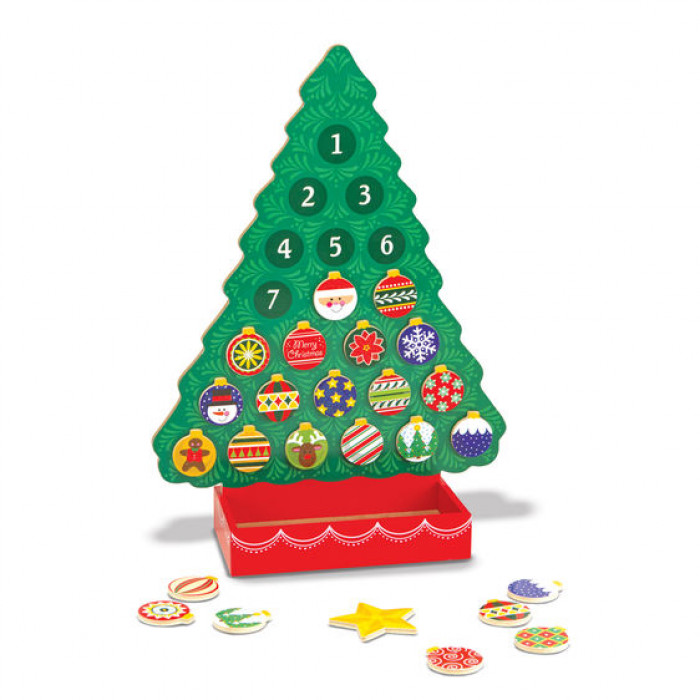 Новорічний дерев'яний магнітний календар Melissa&Doug (MD13571)