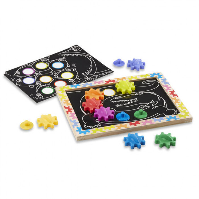 МЕГА-набір магнітних шестерень Melissa&Doug (MD13745)