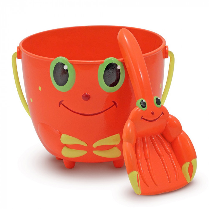 Відро з лопаткою "Містер Краб" Melissa&Doug (MD6400) (MD16400)