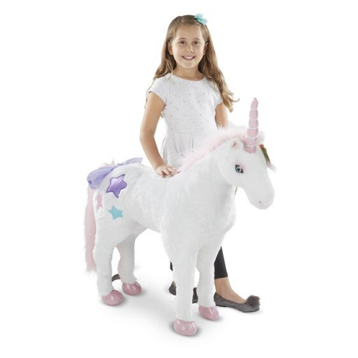 Великий плюшевий єдиноріг Джамбо Melissa & Doug (MD18801)