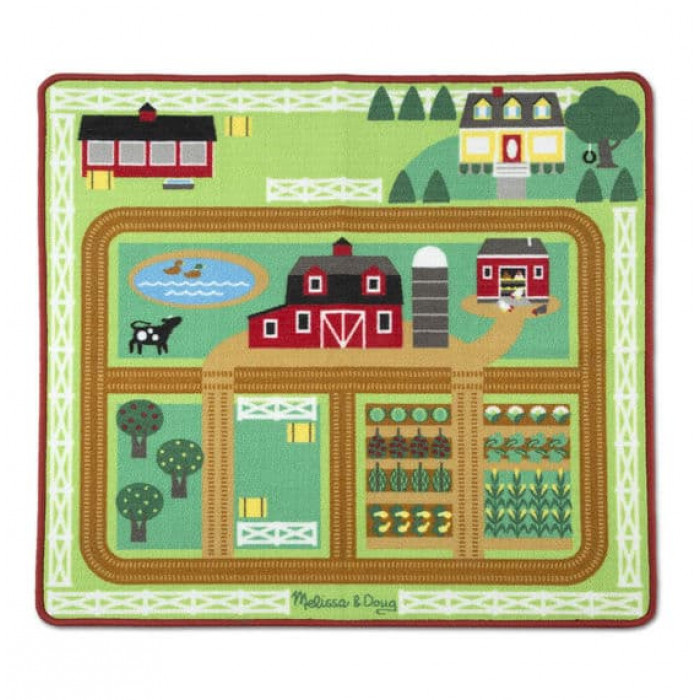 Ігровий килимок з тваринами "Ферма" Melissa&Doug (MD19425)
