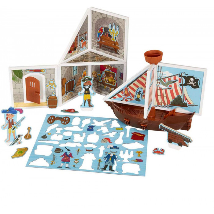 Ігровий магнітний набір "Піратська бухта" Melissa&Doug (MD30664)