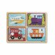 Дерев'яні пазли у футлярі "Транспортні засоби" Melissa&Doug (MD31361)