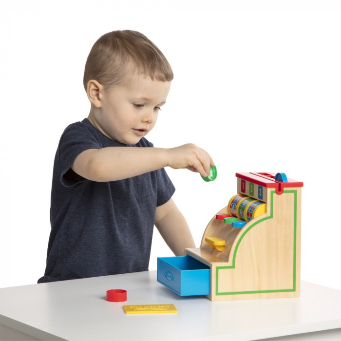 Перший дерев'яний касовий аппарат Melissa&Doug (MD3378)